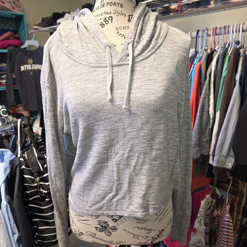 Athleta Light Gray Women's Hoodie